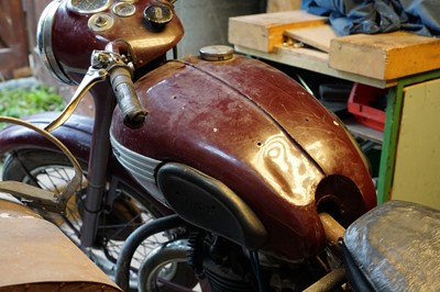Lot 1952 Triumph 5T Speed Twin Combination Sidecar