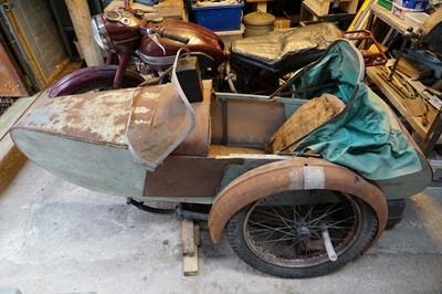 Lot 1952 Triumph 5T Speed Twin Combination Sidecar