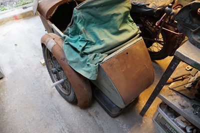 Lot 1952 Triumph 5T Speed Twin Combination Sidecar