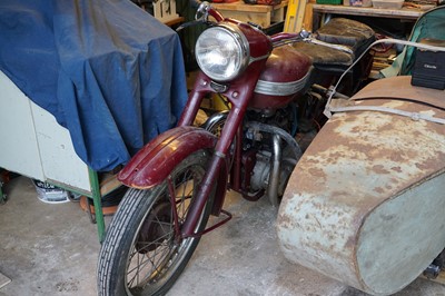 Lot 1952 Triumph 5T Speed Twin Combination Sidecar