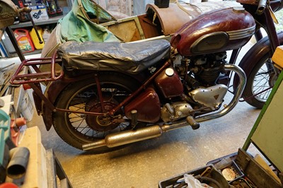 Lot 1952 Triumph 5T Speed Twin Combination Sidecar
