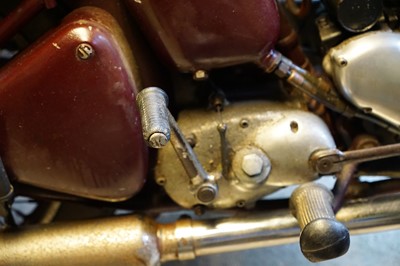 Lot 1952 Triumph 5T Speed Twin Combination Sidecar