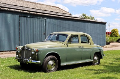 Lot 1961 Rover P4 100