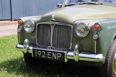 Lot 1961 Rover P4 100