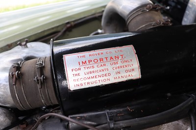 Lot 1961 Rover P4 100