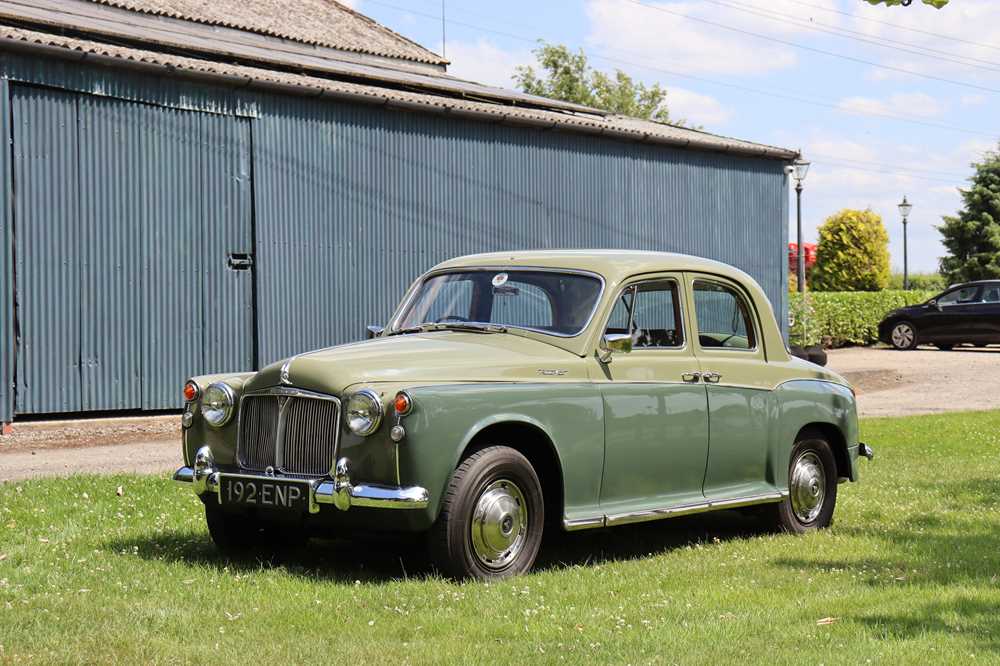 Lot 1961 Rover P4 100