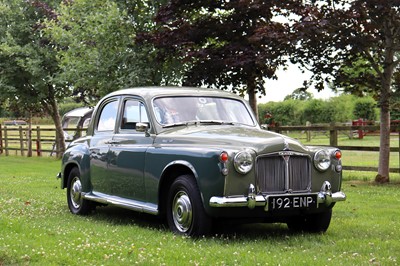 Lot 1961 Rover P4 100