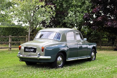 Lot 1961 Rover P4 100