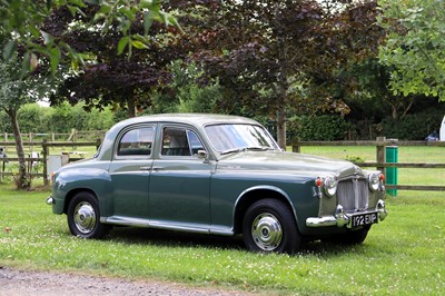 Lot 1961 Rover P4 100