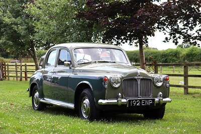 Lot 1961 Rover P4 100