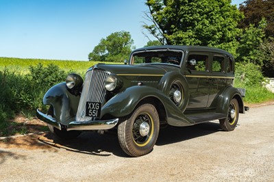 Lot 1933 Graham Model 64 Standard Eight 'Blue Streak' Sedan