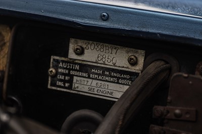 Lot 57 - 1960 Austin-Healey 3000 Mark I BT7