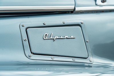 Lot 1955 Sunbeam Alpine III Ex-Works Rally Car
