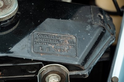 Lot 1955 Sunbeam Alpine III Ex-Works Rally Car
