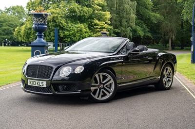Lot 48 - 2013 Bentley Continental GTC V8