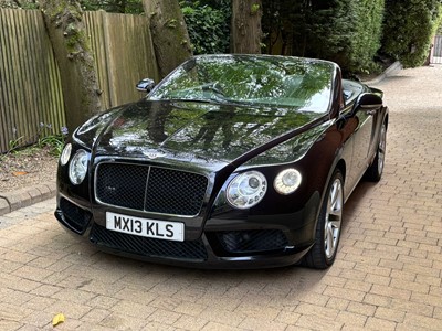 Lot 2013 Bentley Continental GTC V8