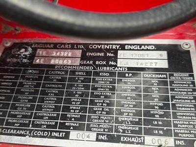 Lot 1967 Jaguar E-Type 4.2 Coupe