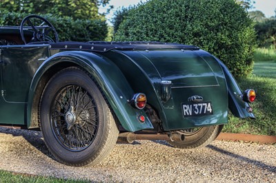 Lot 71 - 1933 Alvis Speed 20 SA Sports Tourer