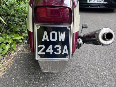 Lot 1963 Lambretta Li1150 Series 3 (186)