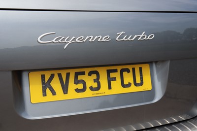Lot 2003 Porsche Cayenne Turbo