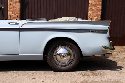 Lot 1961 Sunbeam Rapier Series IIIA Convertible