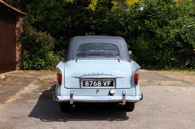 Lot 1961 Sunbeam Rapier Series IIIA Convertible
