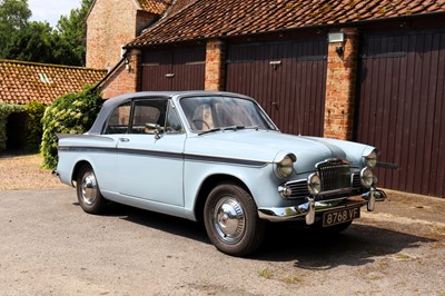 Lot 1961 Sunbeam Rapier Series IIIA Convertible