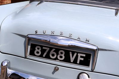 Lot 1961 Sunbeam Rapier Series IIIA Convertible