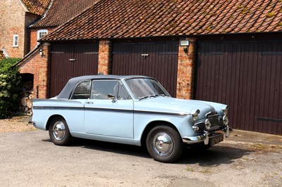 Lot 1961 Sunbeam Rapier Series IIIA Convertible