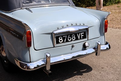 Lot 1961 Sunbeam Rapier Series IIIA Convertible
