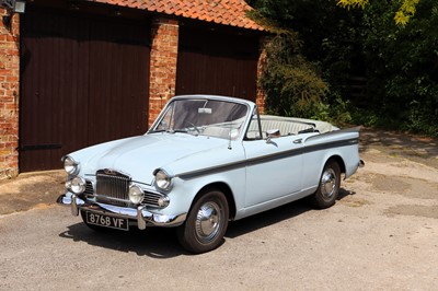Lot 1961 Sunbeam Rapier Series IIIA Convertible