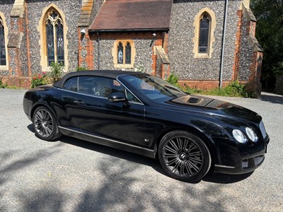 Lot 2010 Bentley Continental GTC Speed