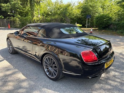 Lot 2010 Bentley Continental GTC Speed