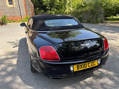 Lot 2010 Bentley Continental GTC Speed