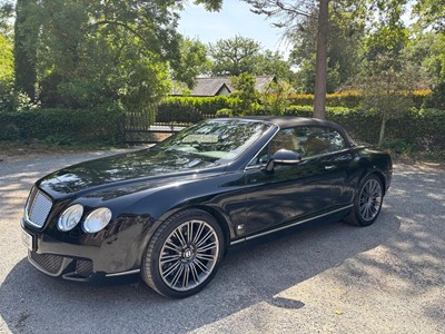 Lot 2010 Bentley Continental GTC Speed