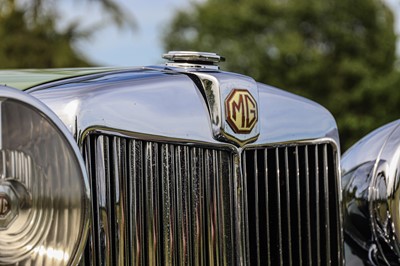 Lot 55 - 1937 MG SA Tickford Drophead Coupé