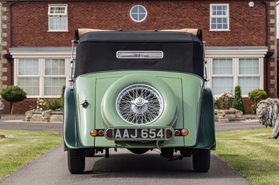 Lot 55 - 1937 MG SA Tickford Drophead Coupé