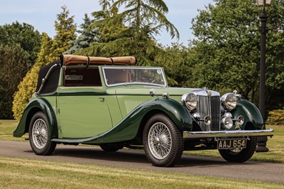Lot 55 - 1937 MG SA Tickford Drophead Coupé