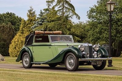 Lot 55 - 1937 MG SA Tickford Drophead Coupé
