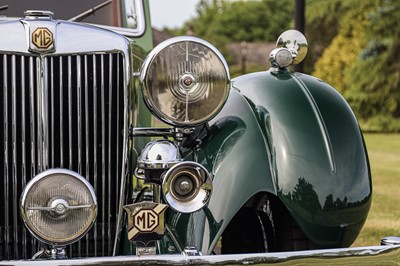Lot 55 - 1937 MG SA Tickford Drophead Coupé