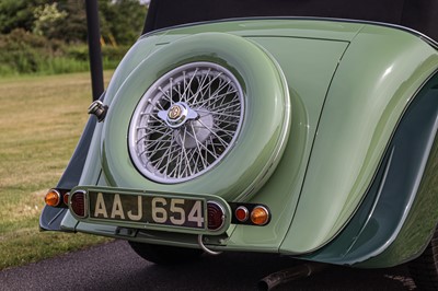 Lot 55 - 1937 MG SA Tickford Drophead Coupé