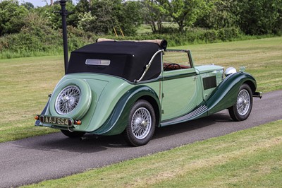 Lot 55 - 1937 MG SA Tickford Drophead Coupé