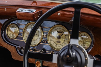 Lot 55 - 1937 MG SA Tickford Drophead Coupé