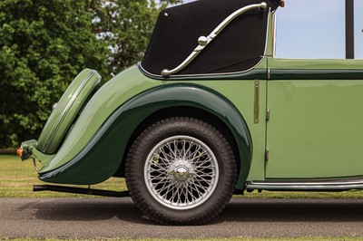 Lot 55 - 1937 MG SA Tickford Drophead Coupé
