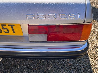 Lot 1979 BMW 633 CSi