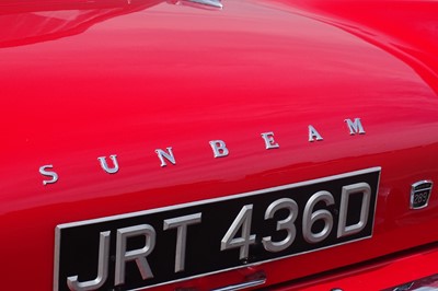 Lot 76 - 1966 Sunbeam Tiger Mk1