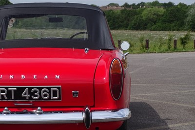 Lot 76 - 1966 Sunbeam Tiger Mk1