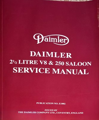 Lot 62 - 1968 Daimler V8 250