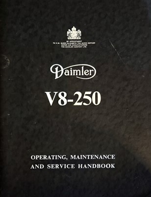 Lot 62 - 1968 Daimler V8 250