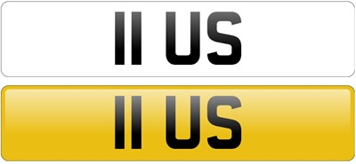 Lot 101 - Registration Number '11 US'